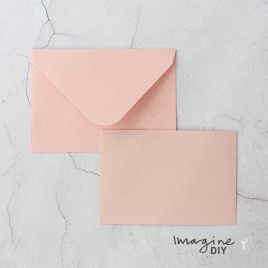 Blush Pink RSVP cards / envelopes  ImagineDIY   