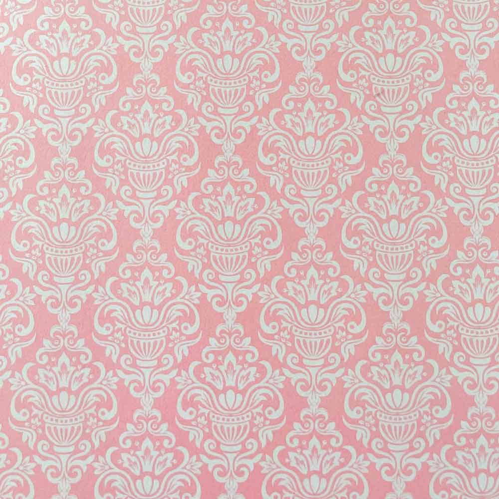Pink Paper Print Pattern Qatalitic Set Of 24 Thick Pattern Design