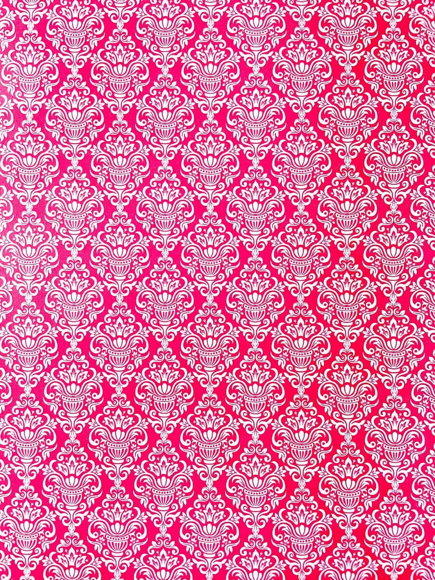 alessandra-rasperry-red-and-white-vintage-pattern-paper-a4
