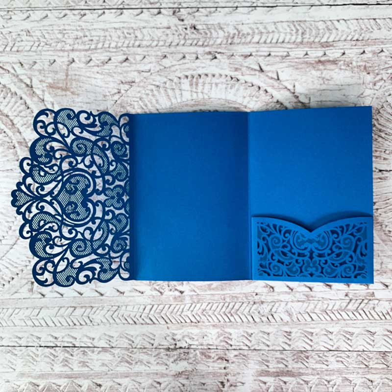 amelie-laser-cut-pocket-fold-invitation-kingfisher-blue