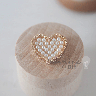 amour_gold_heart_with_pearls_for_decoration_wedding_invitation_diy_stationery