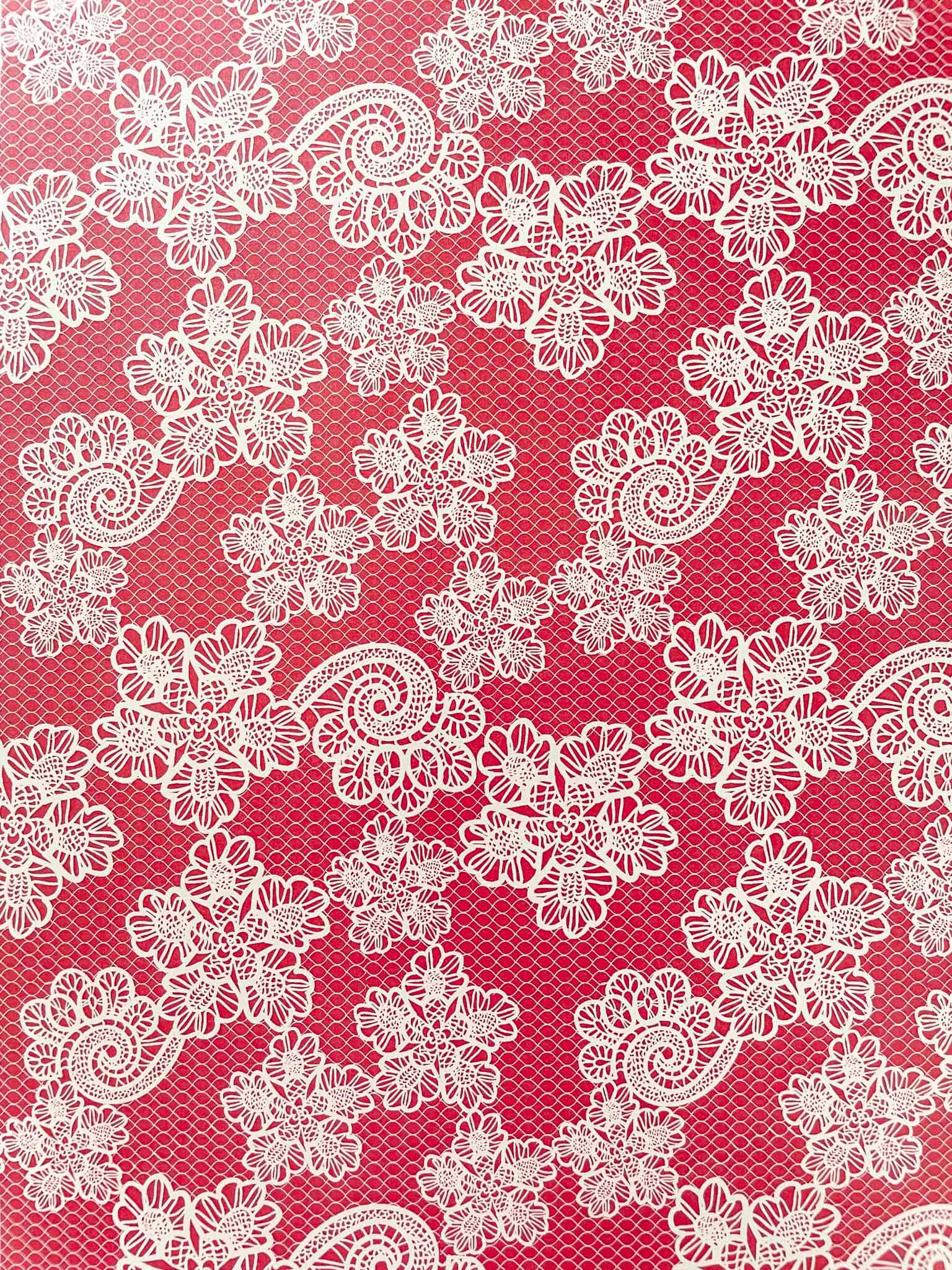 burgundy-and-white-lace-pattern-paper