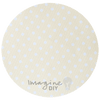 Polka Paper in Buttermilk  ImagineDIY   