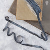 Charcoal Grey Glitter Ribbon  ImagineDIY 1 Meter  