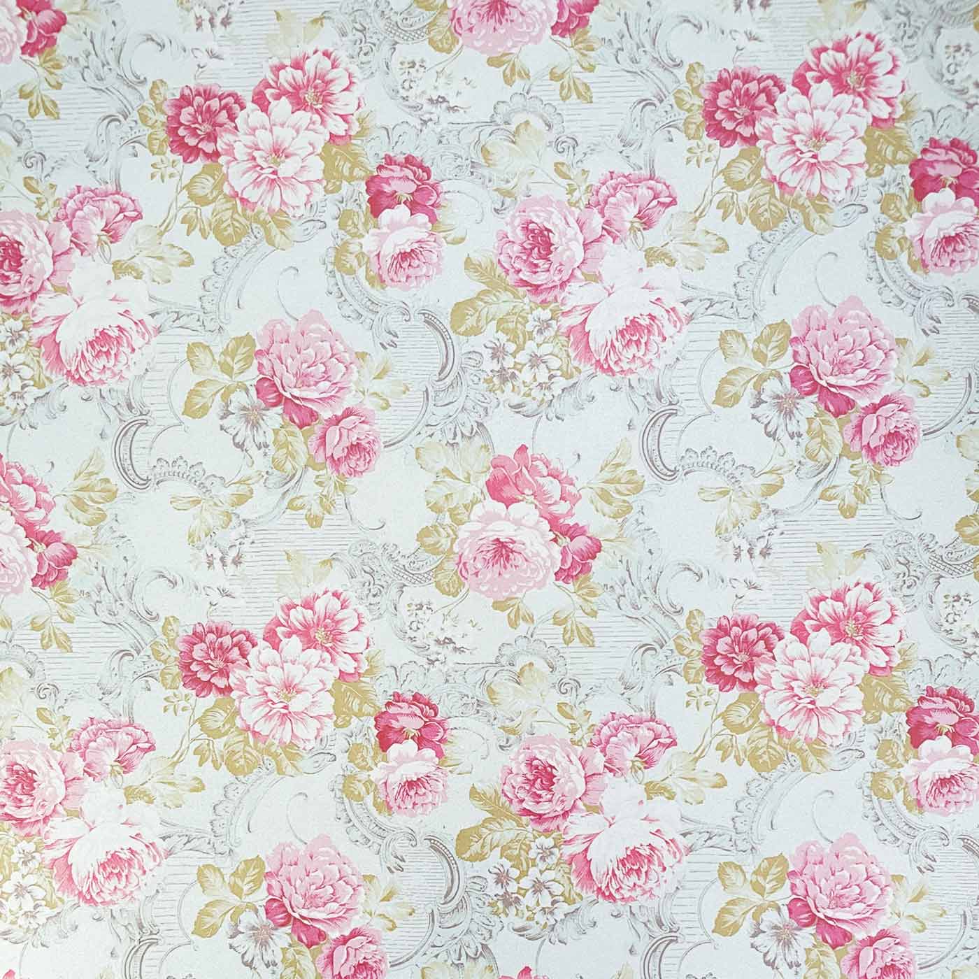 coleton-aqua-vintage-floral-pattern-paper