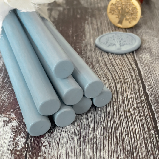 11mm Sealing Wax Stick - Dusky Blue  ImagineDIY   