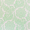 Josie Linen Damask Paper in Mint  ImagineDIY   