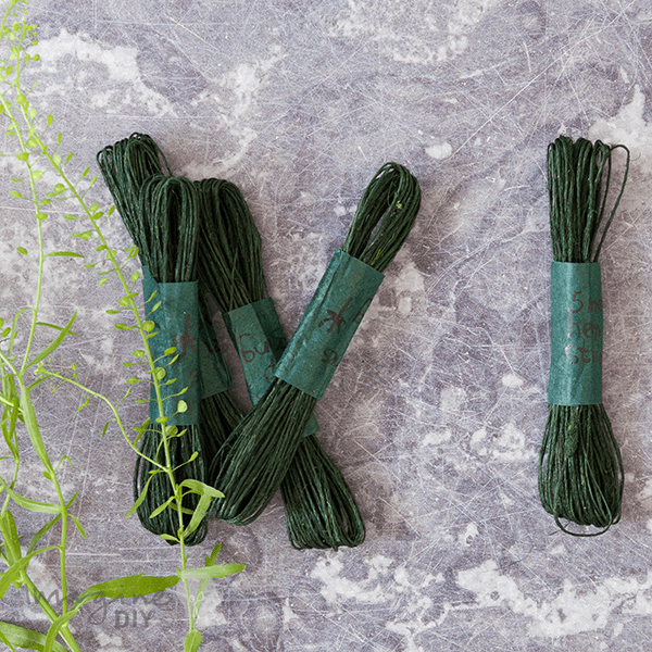 Hemp String 5 meter - Green - Imagine DIY