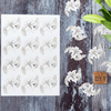 Lily Wedding Invitation  ImagineDIY laser Cut Flowers (sheet of 12)  