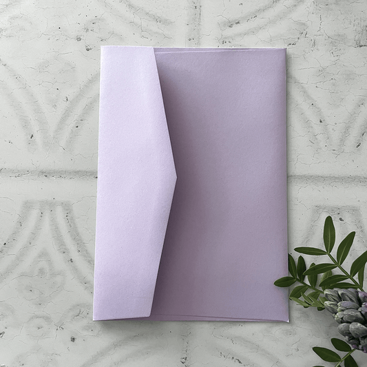 Luxury Matt Lilac Envelope - 19.5cm x 13.5cm  ImagineDIY   