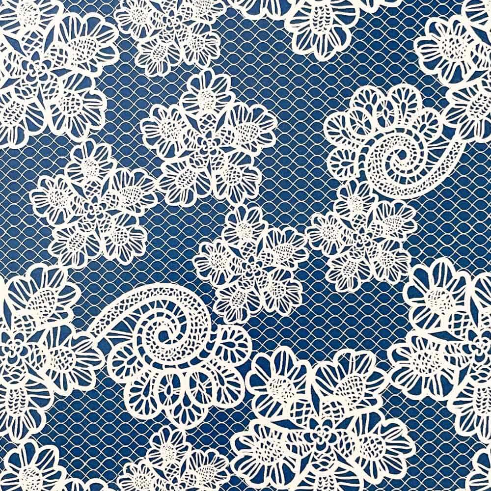 navy-and-white-lace-patterned-paper