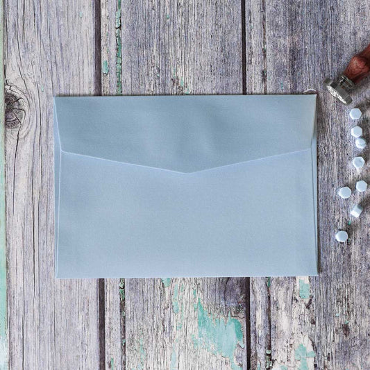 Luxury Pale Blue Envelope - 19.5cm x 13.5cm  ImagineDIY   