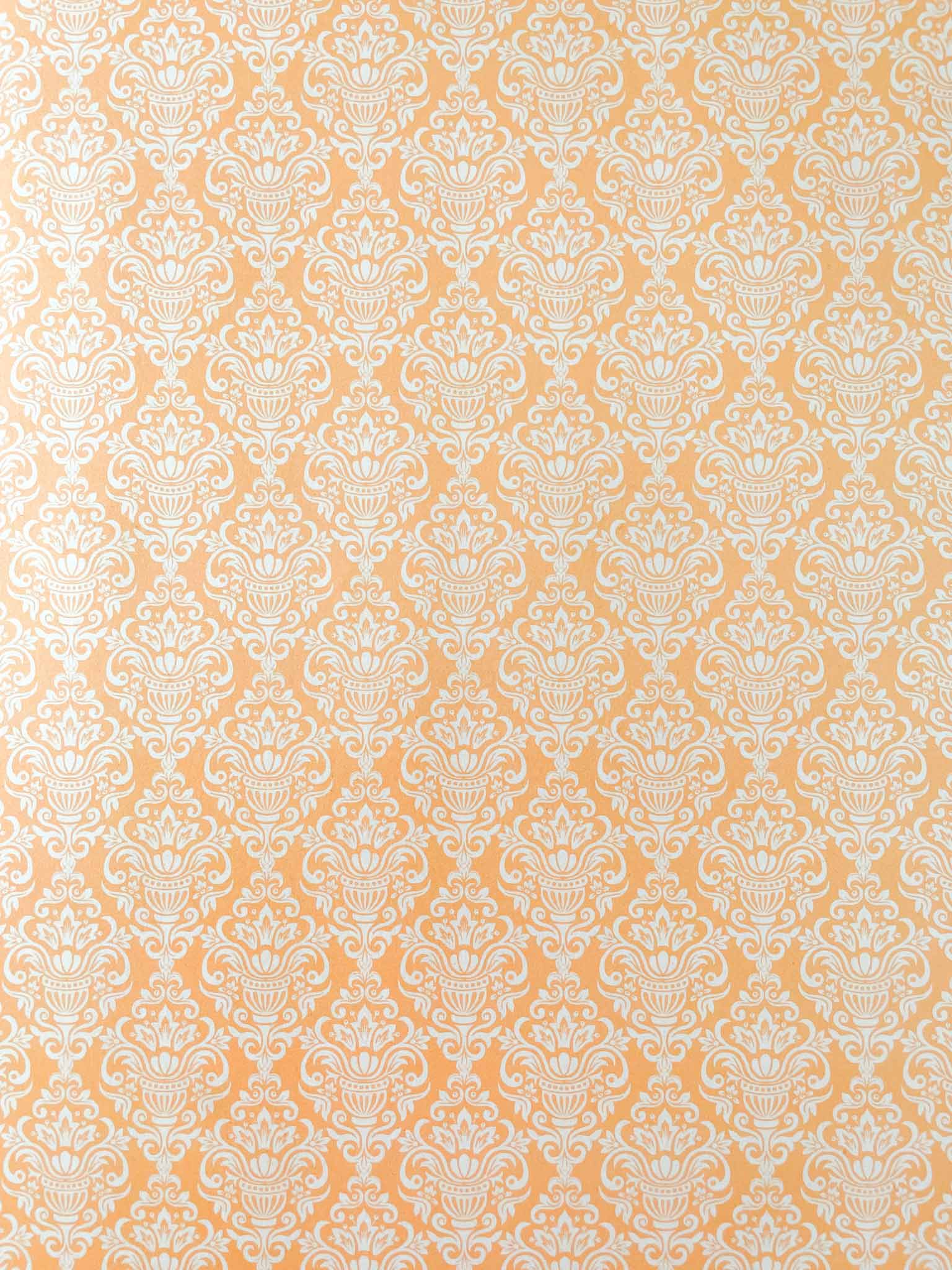 peach-and-white-patterned-paper-for-diy-wedding-stationery