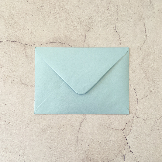 pearlised-blue-c6-envelopes-with-pointed-flap
