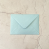 C6 Envelope - Pearlised Baby Blue  ImagineDIY   