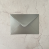 C6 Envelope - Pearlised Silver  ImagineDIY   