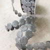 Perluxe Sparkle Dots Ribbon - Silver  ImagineDIY 12mm 1 Meter 