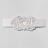 Romantique Laser Cut - White  ImagineDIY wrap  