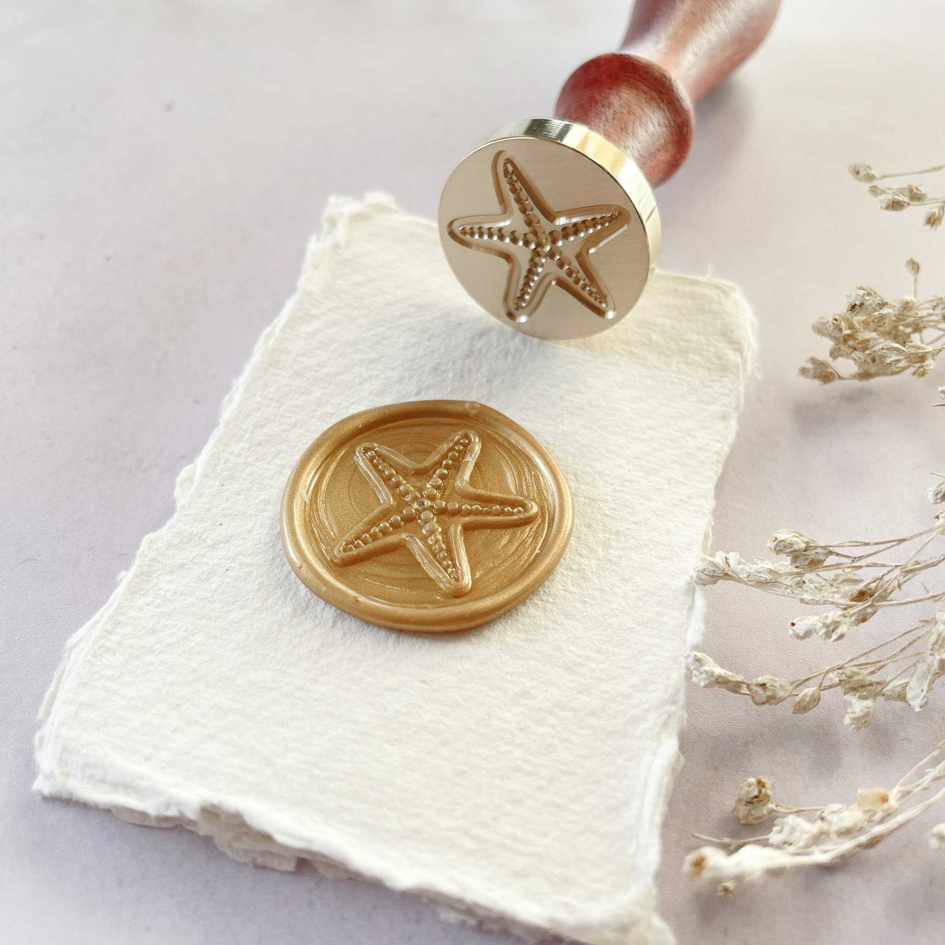 Starfish - Wax Seal  ImagineDIY   