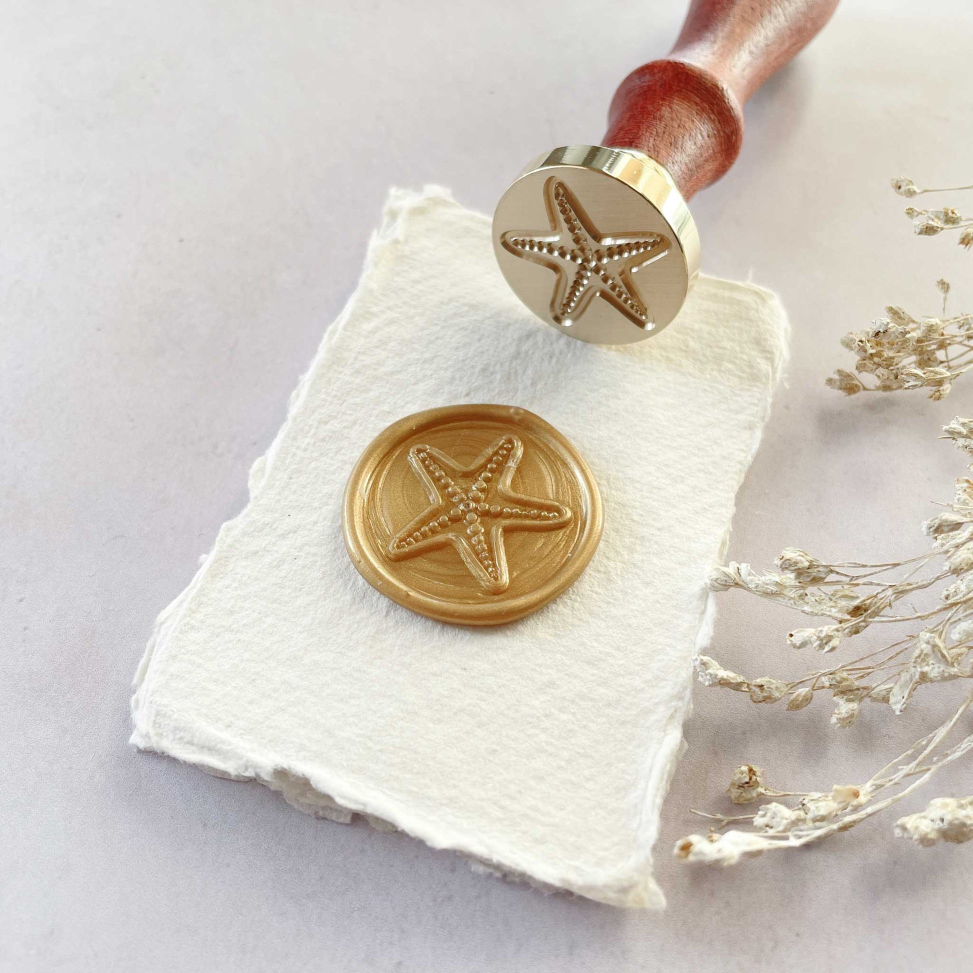 starfish-wax-stamp