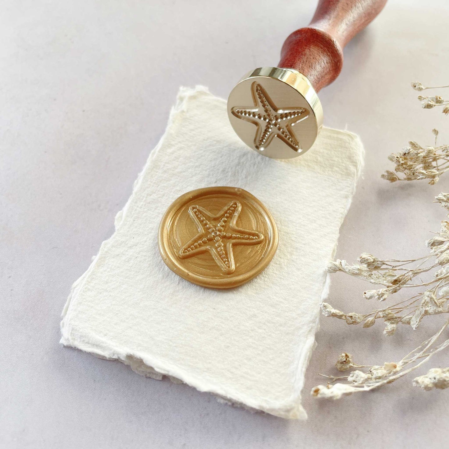 Starfish - Wax Seal  ImagineDIY   