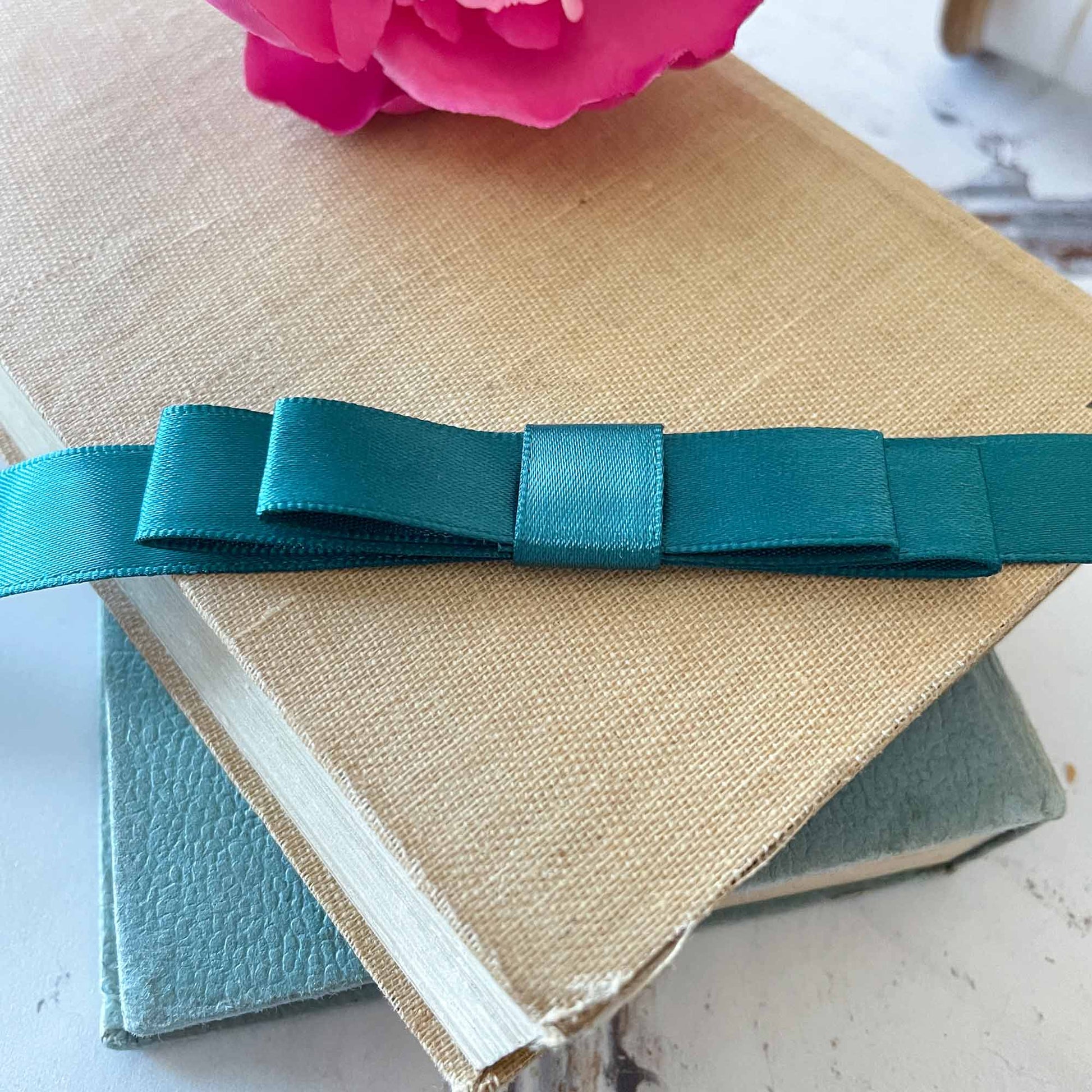 teal-dior-bow-pre-made-flat-bow