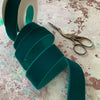 Teal Velvet Ribbon - 3 Meter Roll  ImagineDIY 25mm  