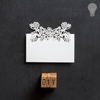 Climbing Rose Laser Cut - Off White  ImagineDIY Place Card - Pack of 5  