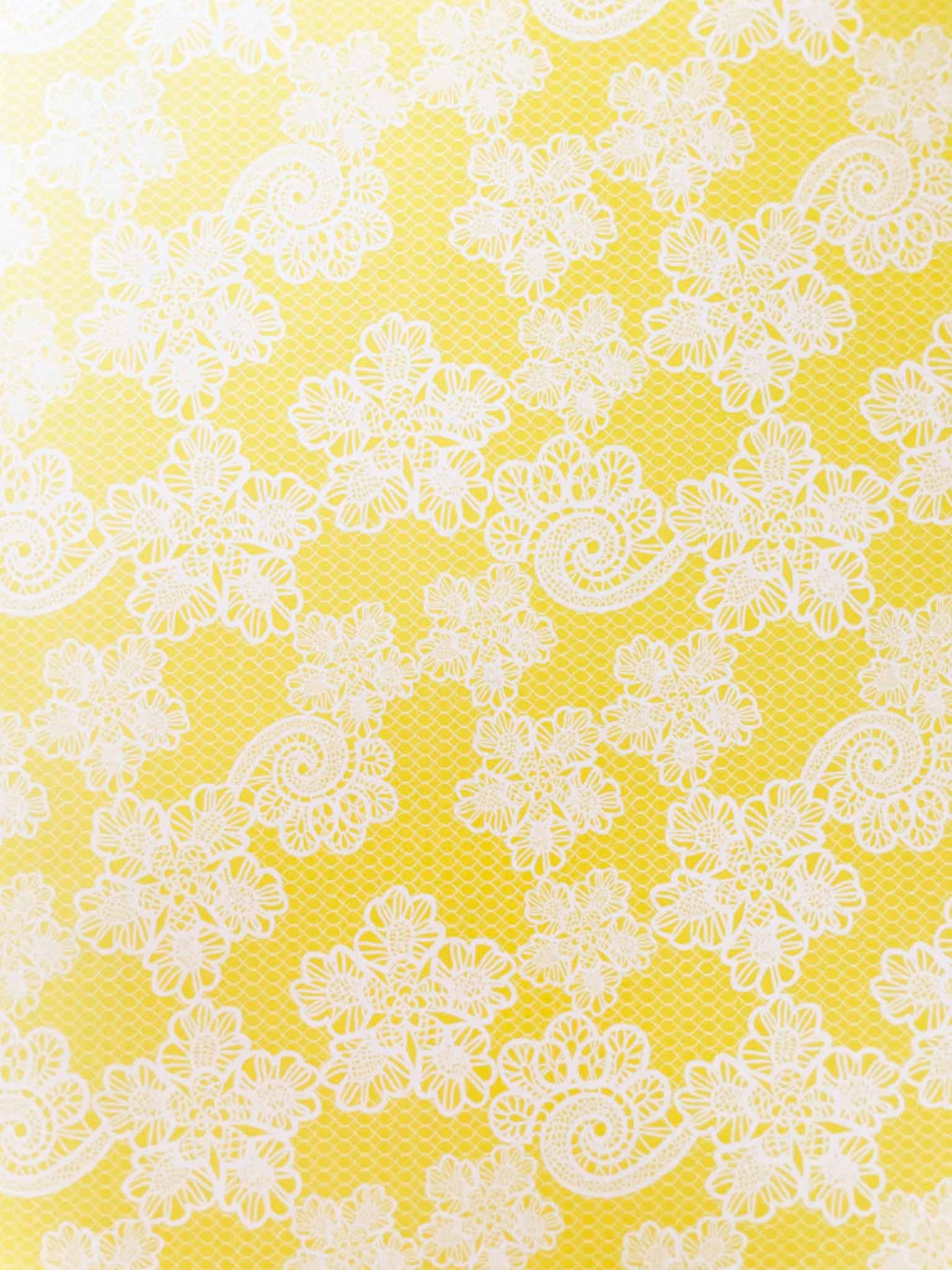 yellow-and-white-lace-pattern-paper